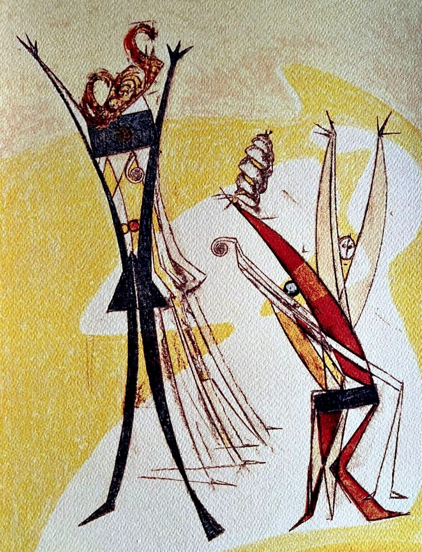 Max Ernst Lithograph #Op Numbered - 4