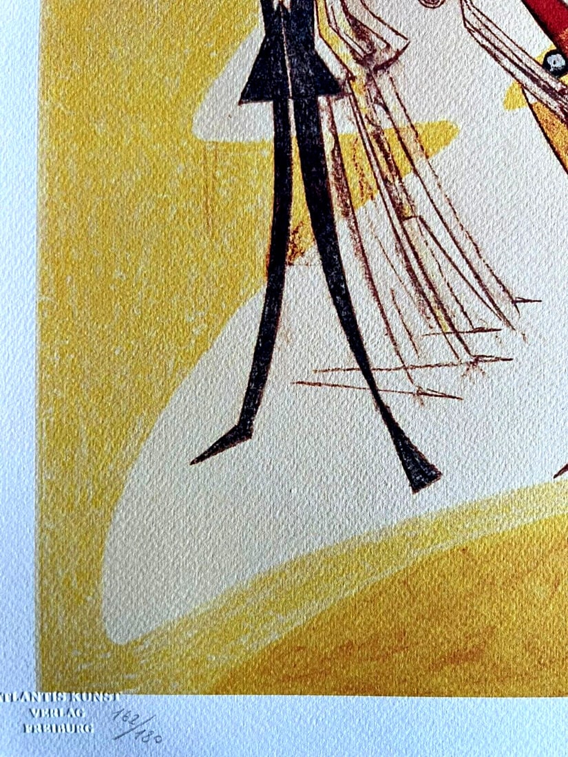 Max Ernst Lithograph #Op Numbered - 7