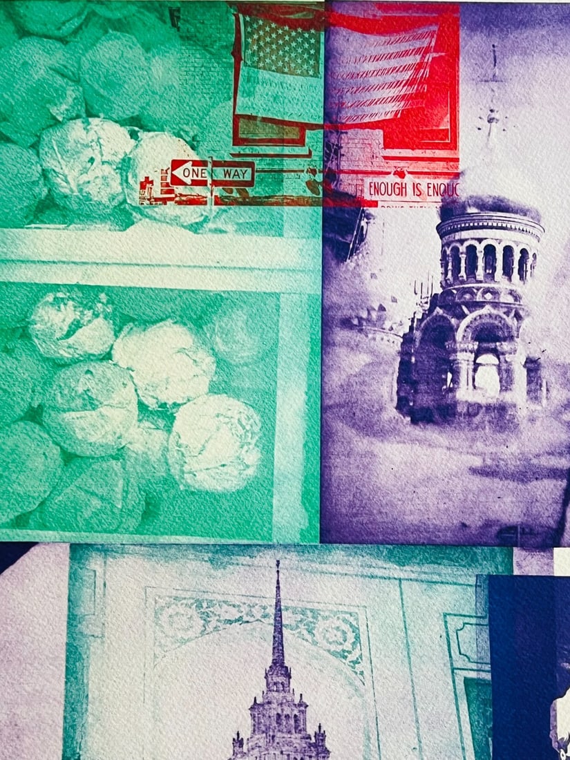 Numbered Robert Rauschenberg Lithograph Op - 3