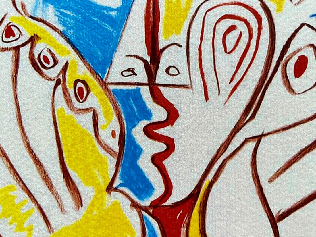 Numbered Pablo Picasso Lithograph - 5