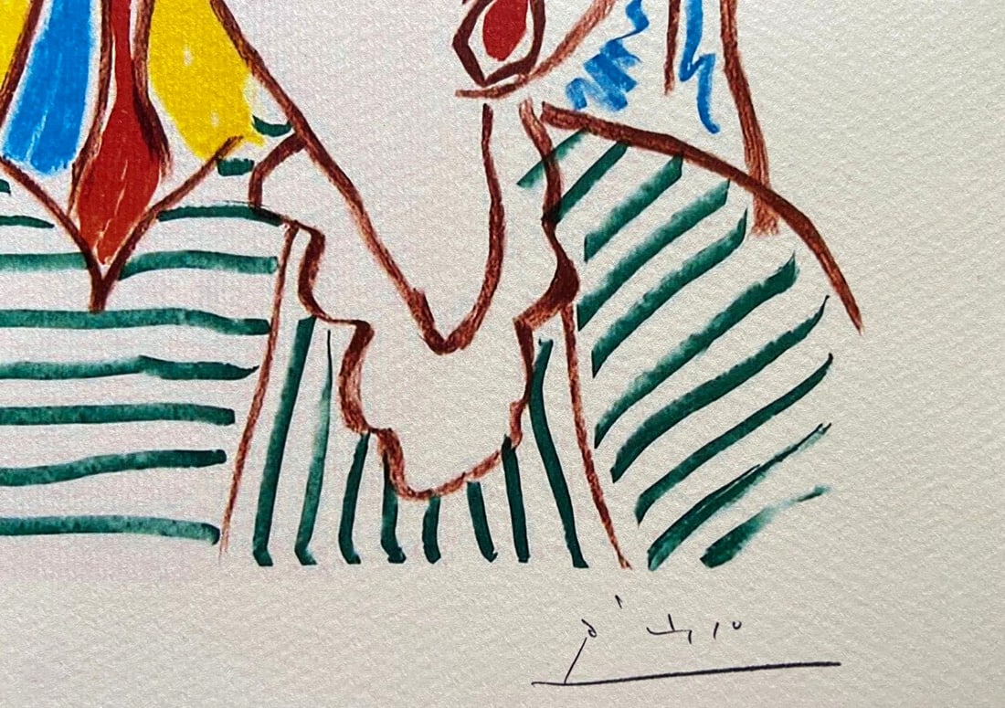 Numbered Pablo Picasso Lithograph - 8