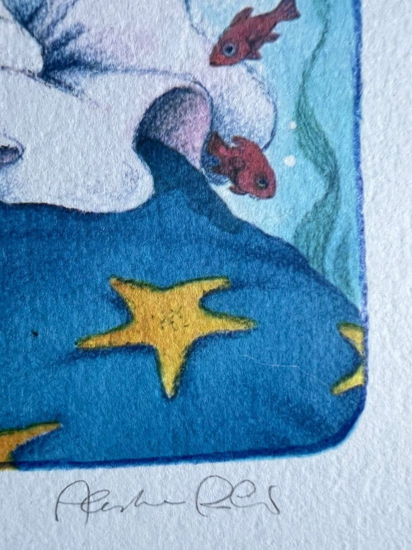 Numbered Alessandra Roberti Lithograph Mixed Technique - 8