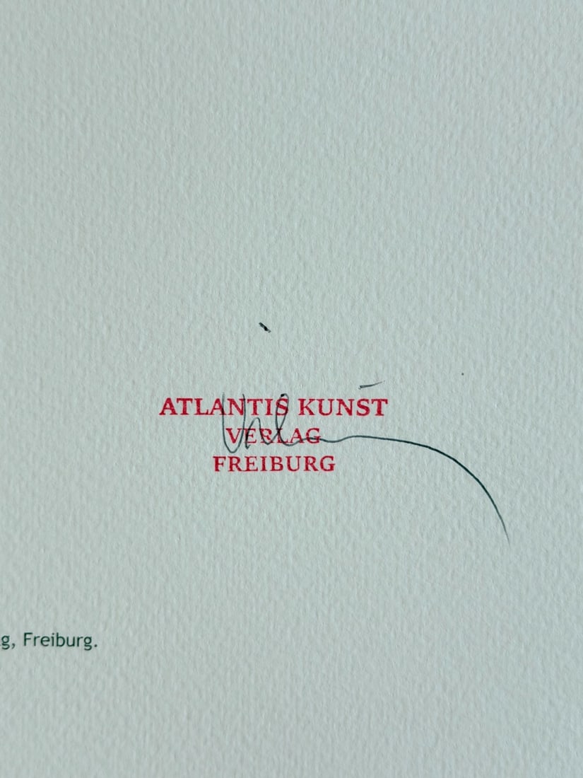 Lithograph Ed Ruscha - 12