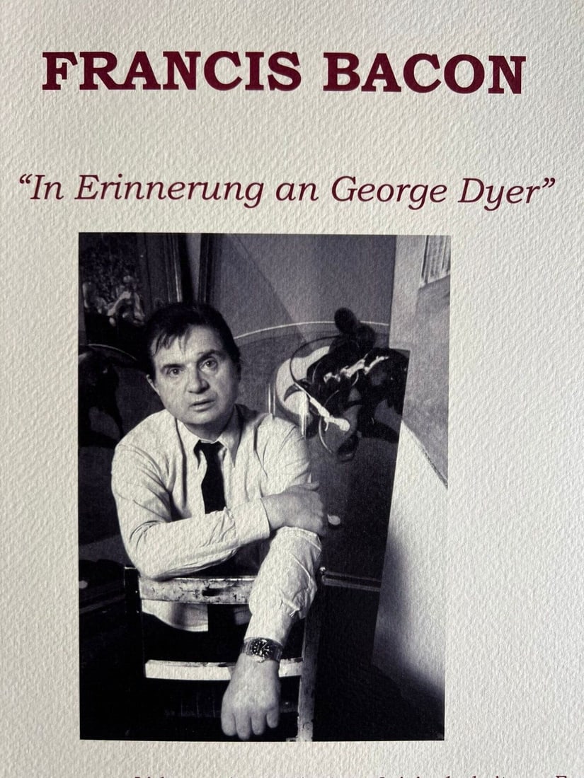 Rare Francis Bacon Lithograph # - 10