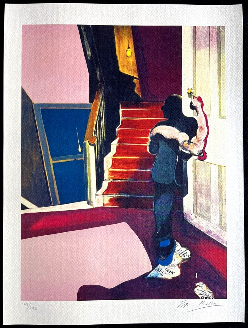 Rare Francis Bacon Lithograph # - 2