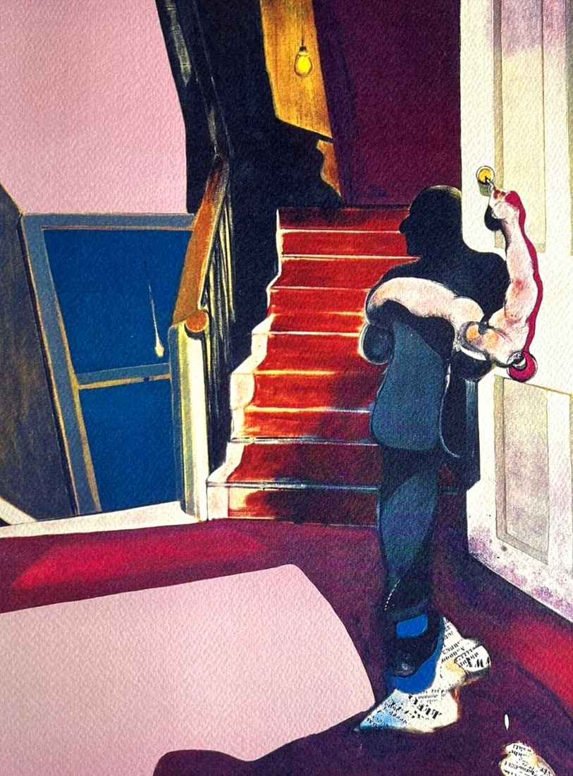 Rare Francis Bacon Lithograph # - 3