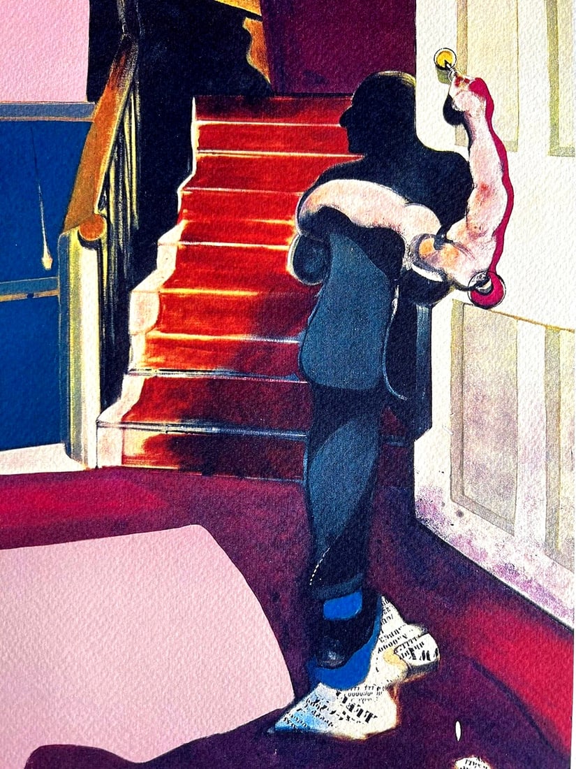 Rare Francis Bacon Lithograph # - 4