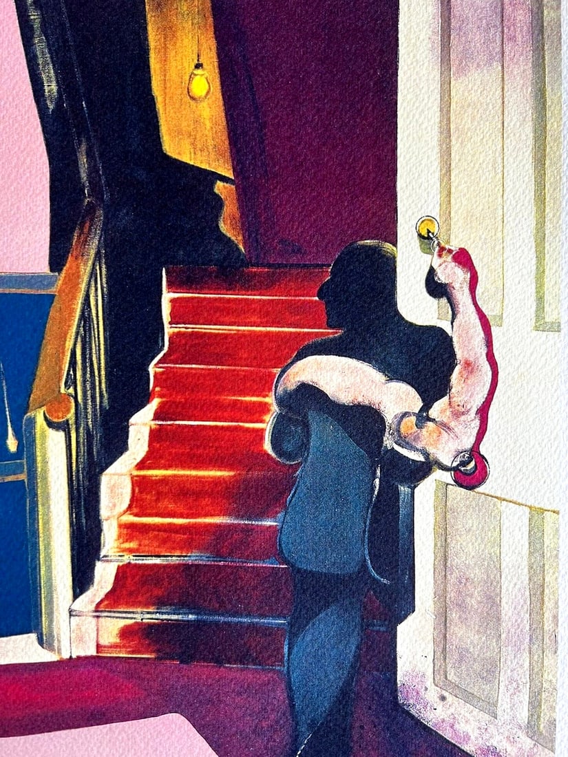 Rare Francis Bacon Lithograph # - 6