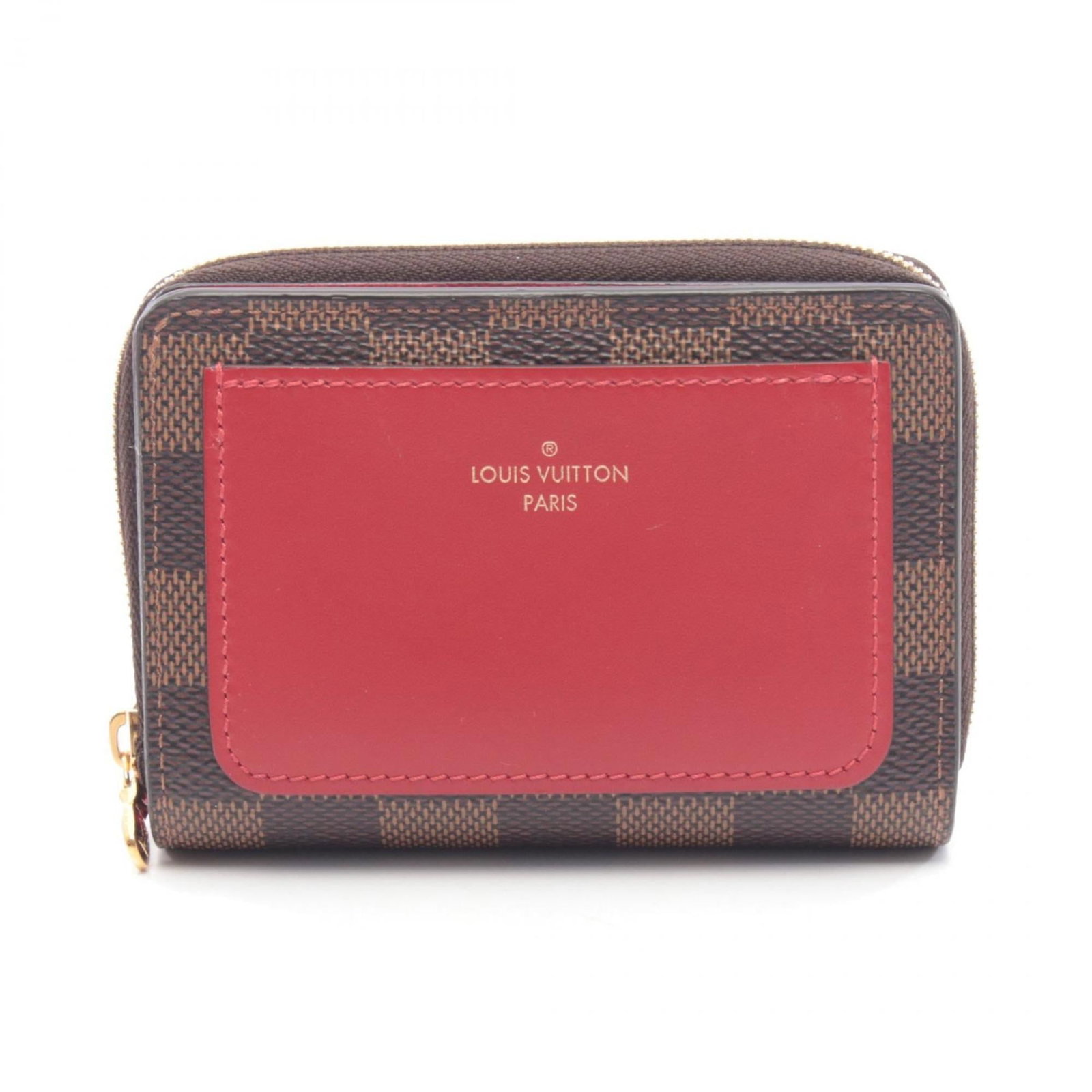 Louis Vuitton Bi-Fold Damier Canvas Wallet: Louis Vuitton Bi-Fold Damier Canvas Wallet A timeless Louis Vuitton bi-fold wallet in rich brown and iconic Damier canvas, perfect for adding a touch of luxury to your daily essentials. With its