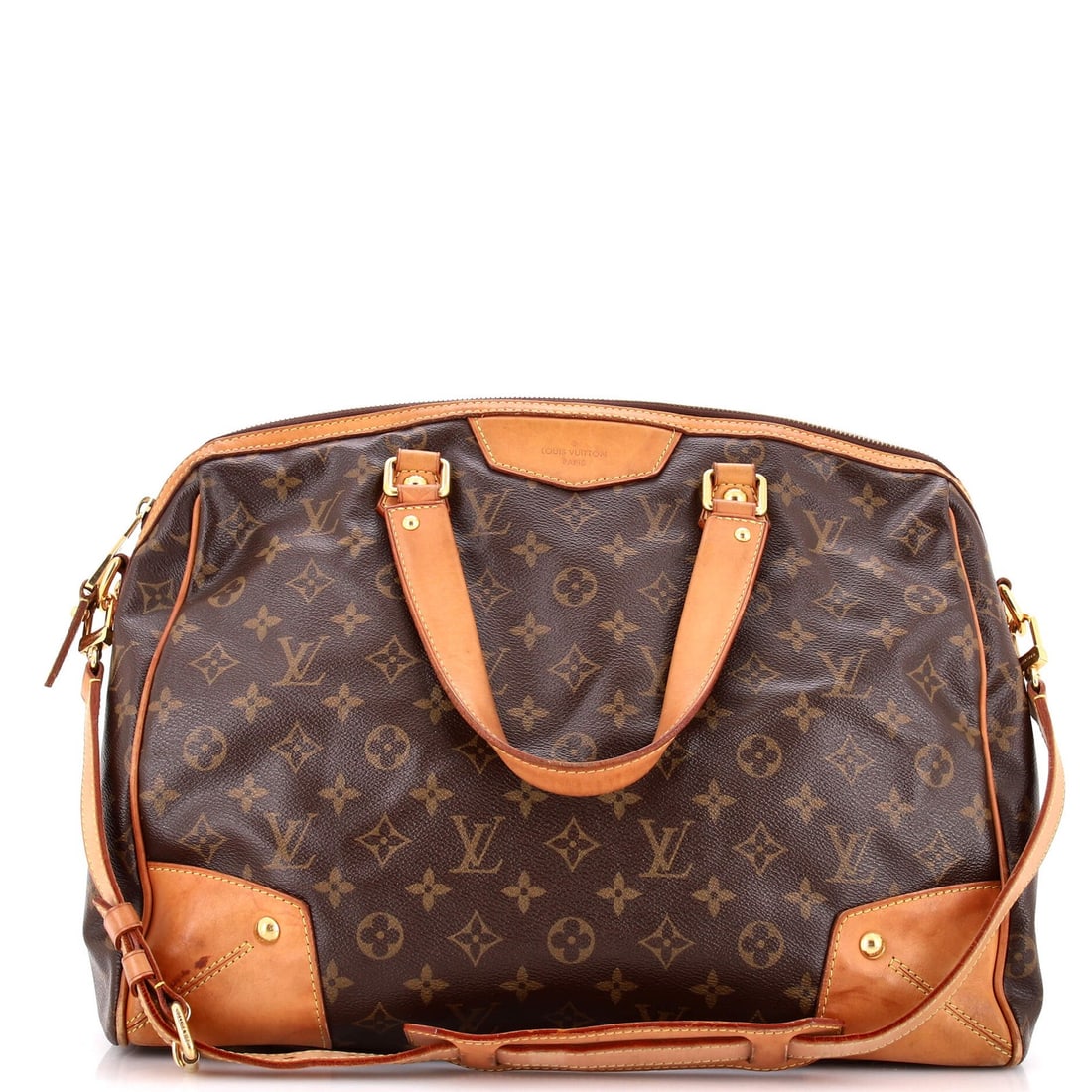 Louis Vuitton GM Monogram Canvas Retiro Handbag: Louis Vuitton GM Monogram Canvas Retiro Handbag A rare opportunity to own a pre-owned Louis Vuitton GM Monogram Canvas Retiro Handbag, boasting the iconic monogram pattern and signature brown color.