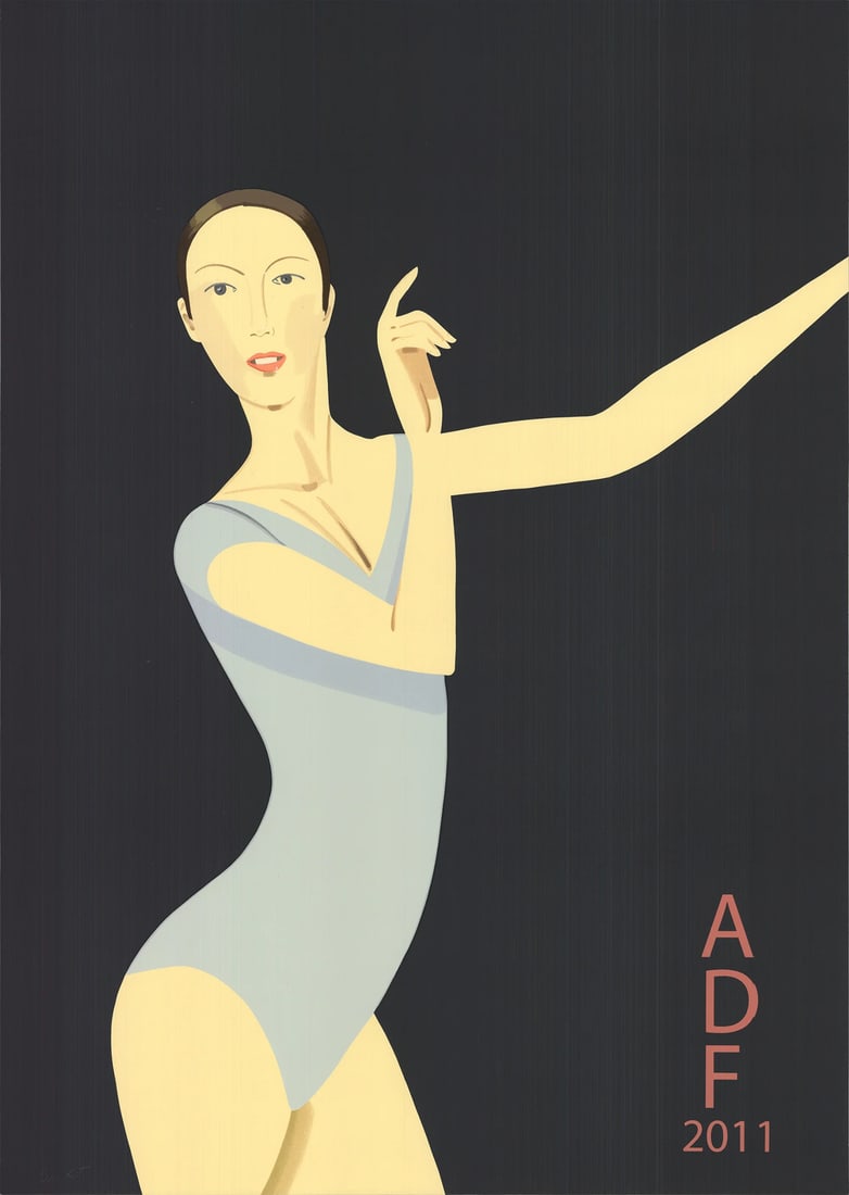 A ALEX KATZ Sarah-American Dance Festival SIGNED 48" x 34.25" Serigraph 2011 Pop: A ALEX KATZ Sarah-American Dance Festival SIGNED 48" x 34.25" Serigraph 2011 Pop Alex Katz's vibrant serigraph, "Sarah-American Dance Festival," is a stunning representation of the artist's signature