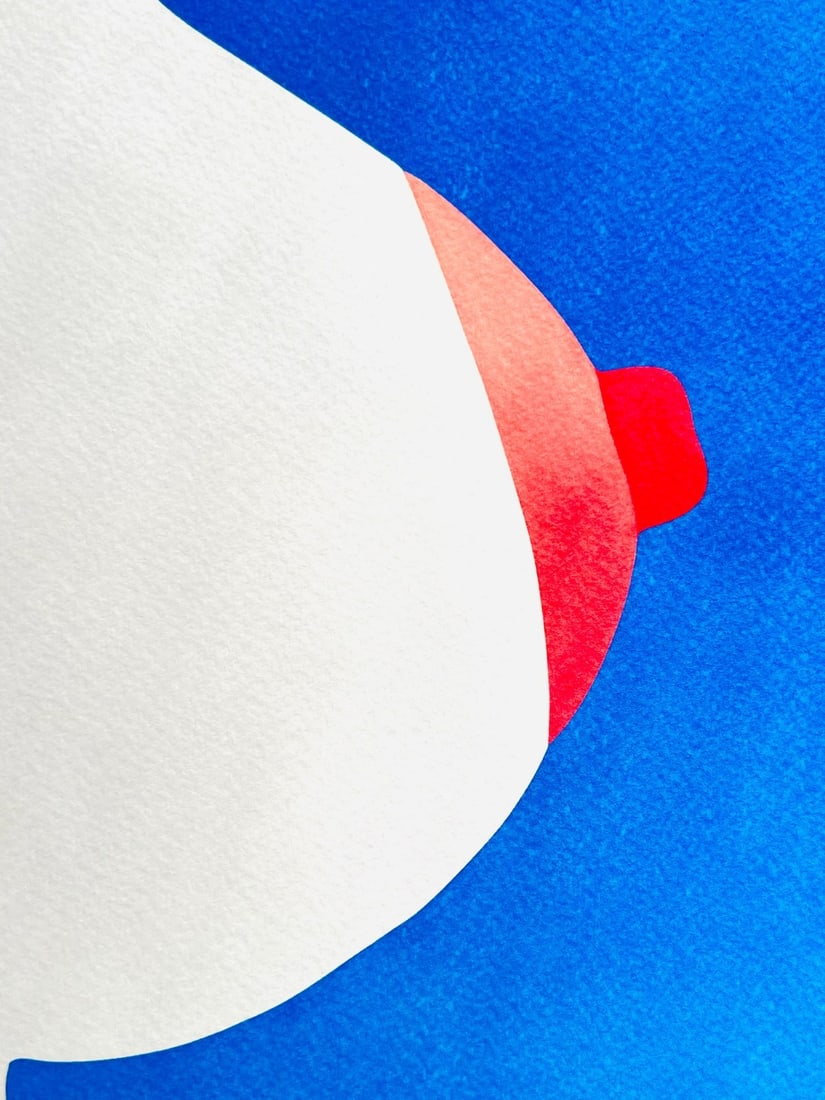 Numbered Tom Wesselmann Lithograph Op - 3