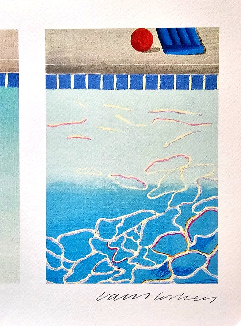 Lithograph David Hockney - 6