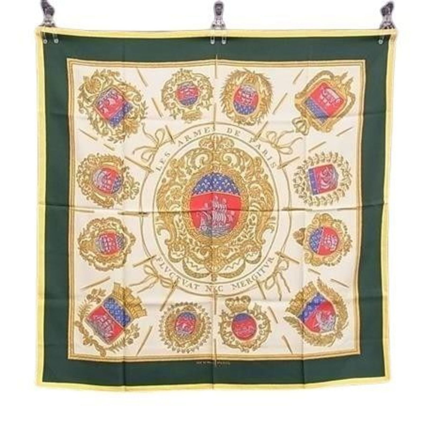 100% Hermes Scarf Silk: 100% Hermes Scarf Silk Own a piece of luxury with this stunning 100% silk Hermes scarf, boasting vibrant multi-color hues and impeccable craftsmanship. Made from the finest silk material, this iconic