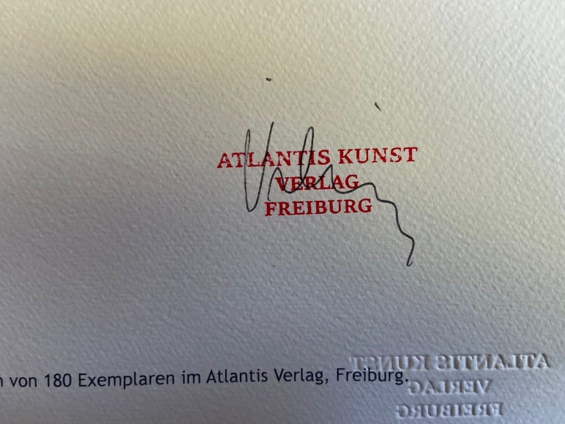 Numbered Keith Haring Lithograph 'Andy Mouse' - 10