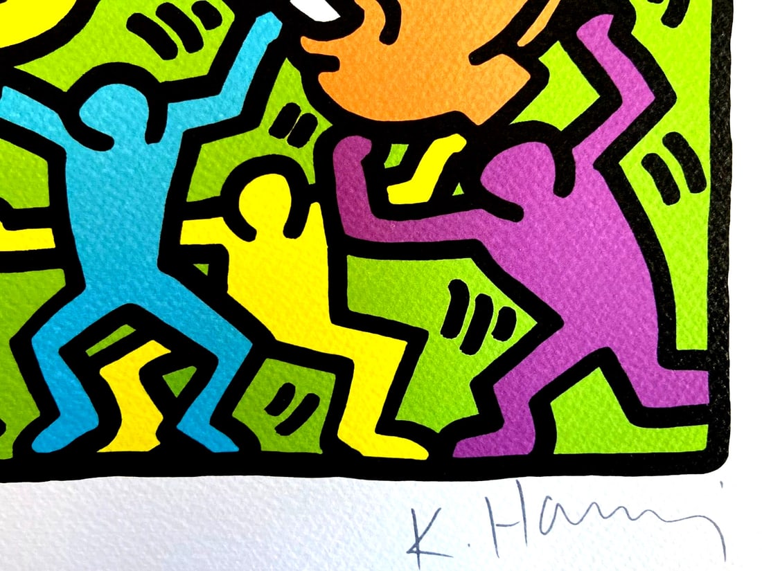 Numbered Keith Haring Lithograph 'Andy Mouse' - 6