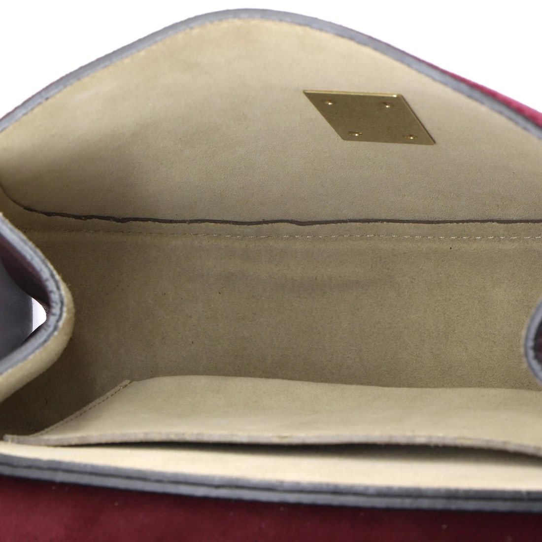 Chloe Drew Small Python Suede Crossbody Bag - 5