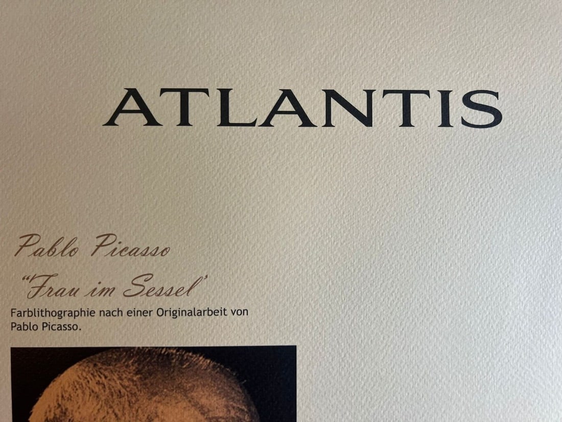 Numbered Pablo Picasso Lithograph - 8