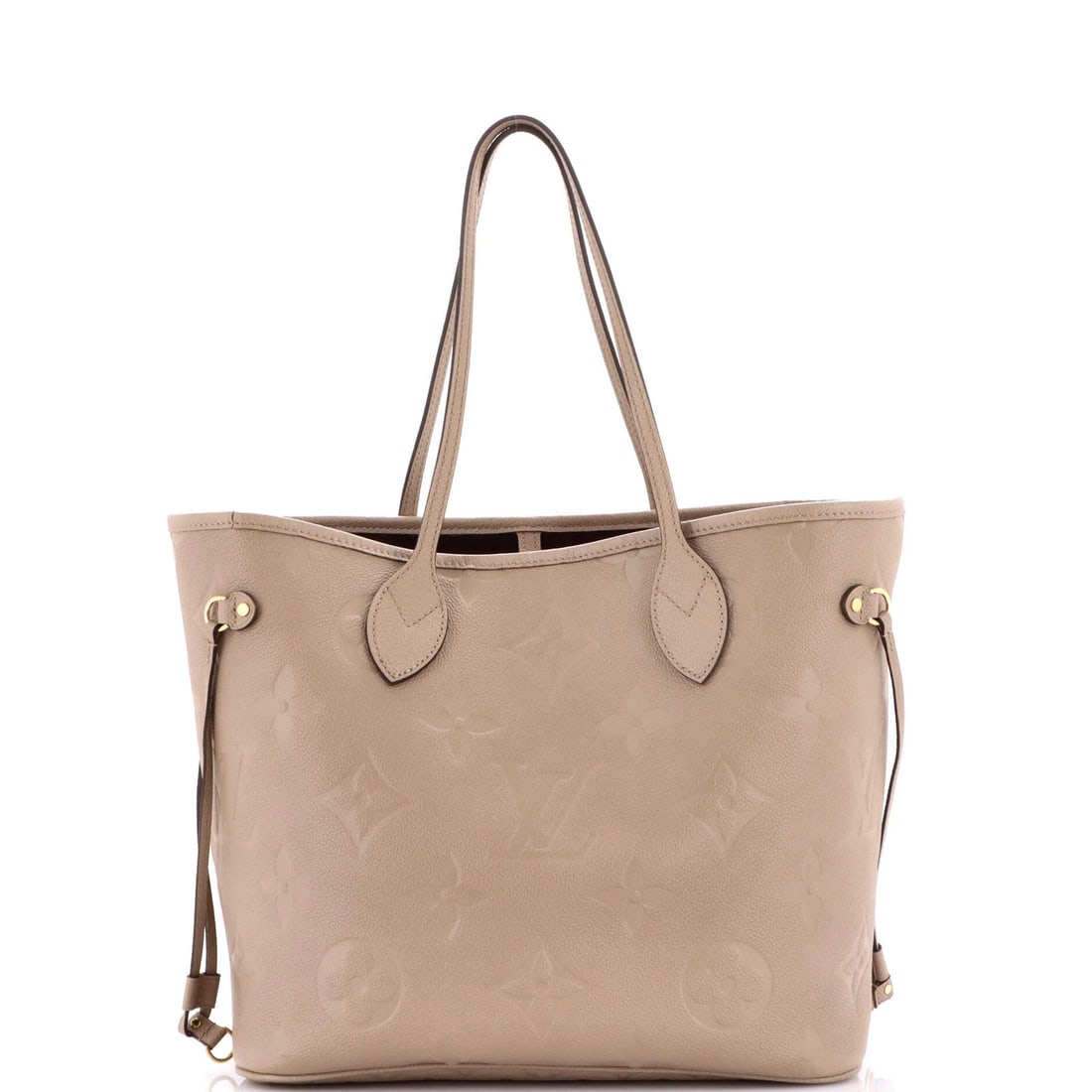 Louis Vuitton Neverfull Giant MM Monogram Empreinte Tote: Louis Vuitton Neverfull Giant MM Monogram Empreinte Tote The iconic Louis Vuitton Neverfull Giant MM Monogram Empreinte Tote is a timeless classic, boasting the signature monogram pattern and
