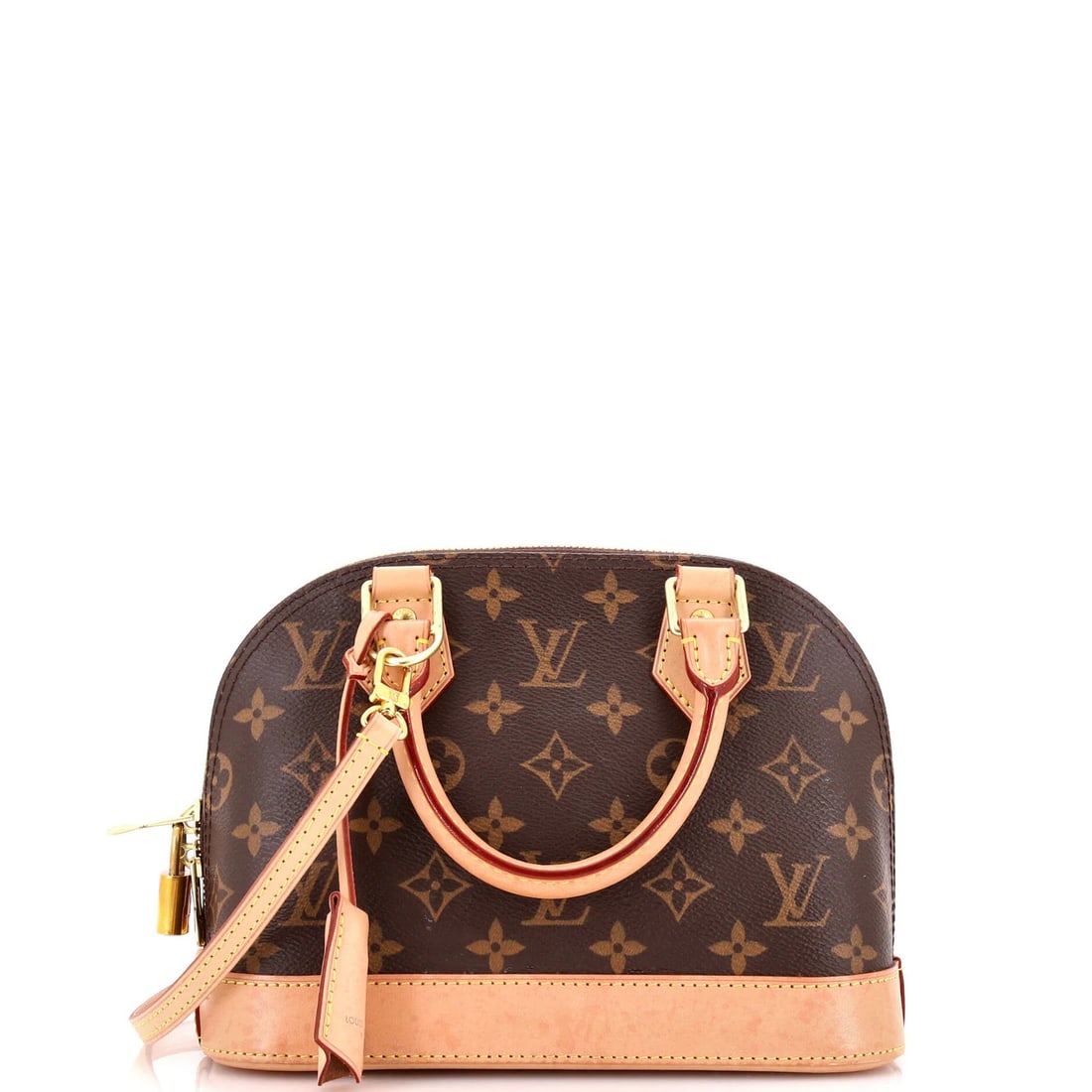 Louis Vuitton Alma Monogram Canvas BB Handbag: Louis Vuitton Alma Monogram Canvas BB Handbag The Louis Vuitton Alma Monogram Canvas BB Handbag is a timeless classic with its iconic monogram pattern and structured design, perfect for everyday use.