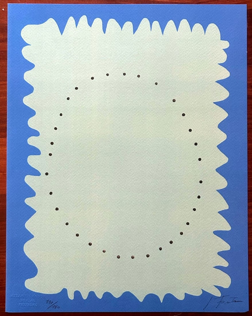 Fontana Lithograph 1978 - 2