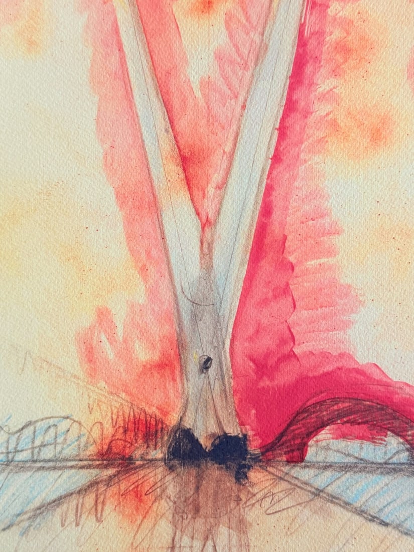 # Claes Oldenburg Lithograph Numbered - 4