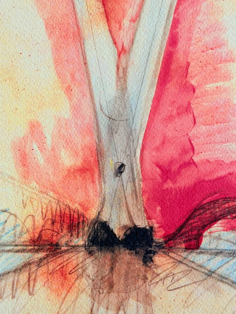 # Claes Oldenburg Lithograph Numbered - 5