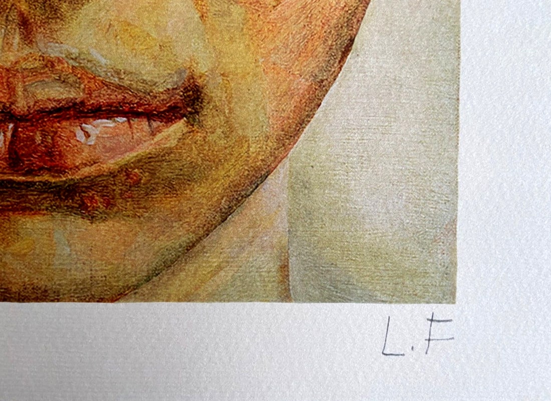 Numbered Lucian Freud Lithograph - 6