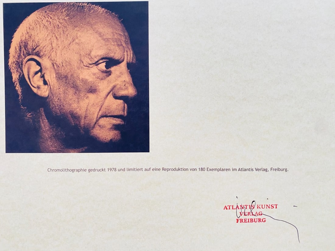Lithograph Pablo Picasso - 12