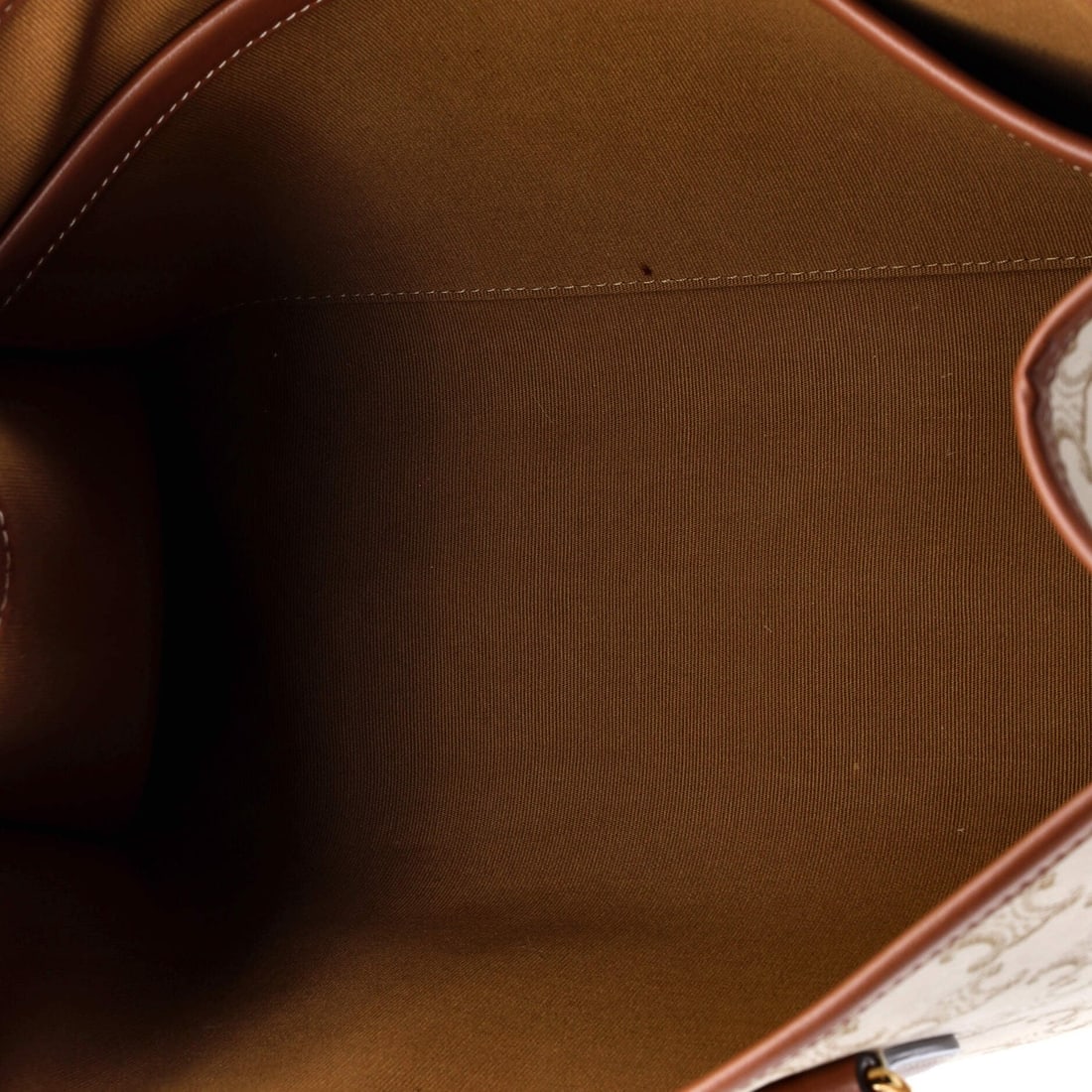 Mini Celine Horizontal Cabas Tote Triomphe Coated Canvas - 5