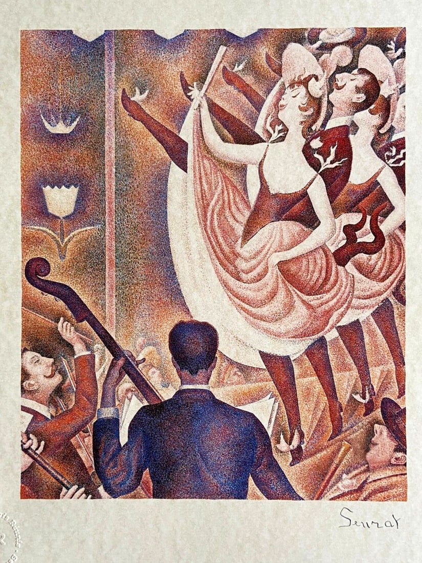 Numbered Georges Seurat Lithograph