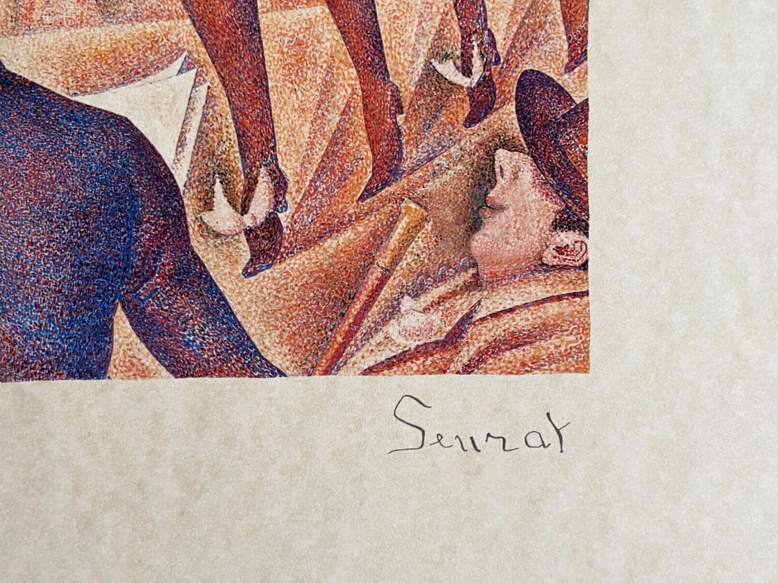 Numbered Georges Seurat Lithograph - 7
