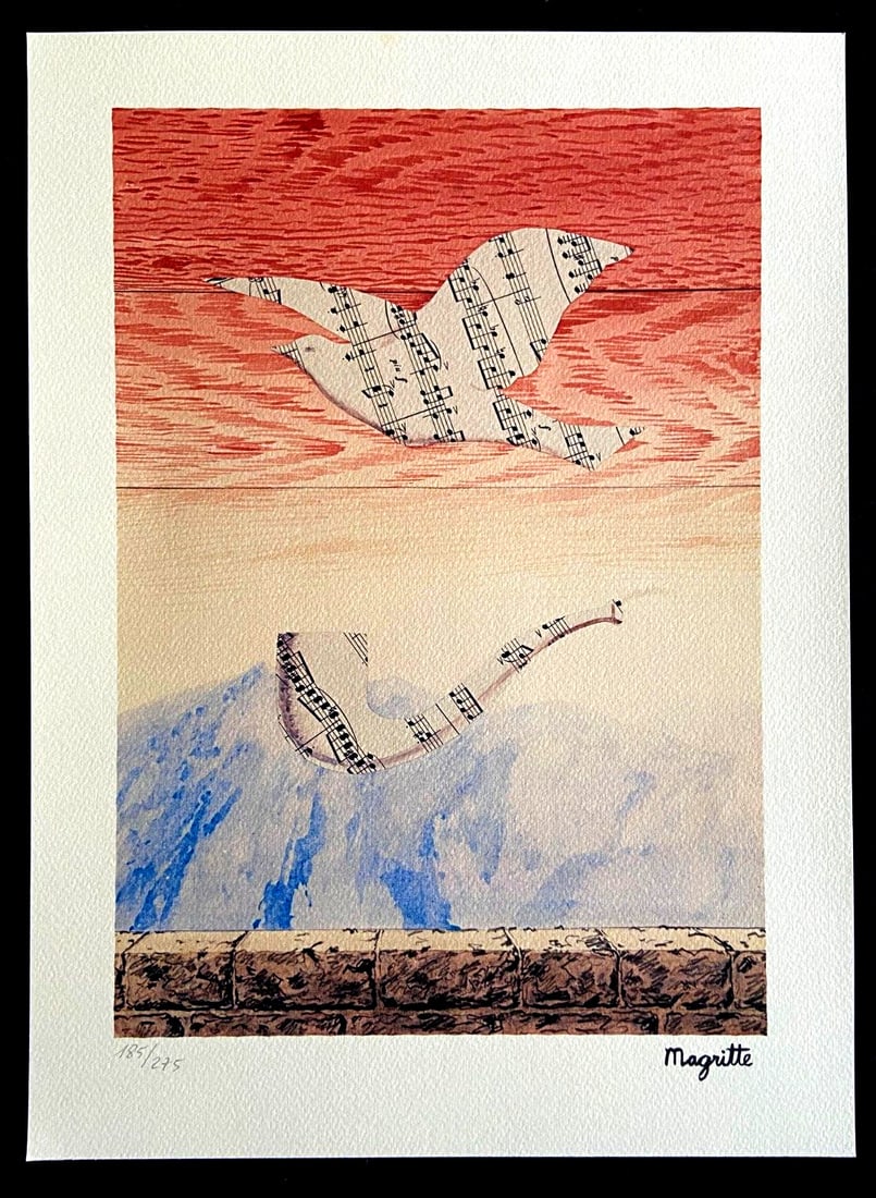 Ren Magritte Lithograph # - 2