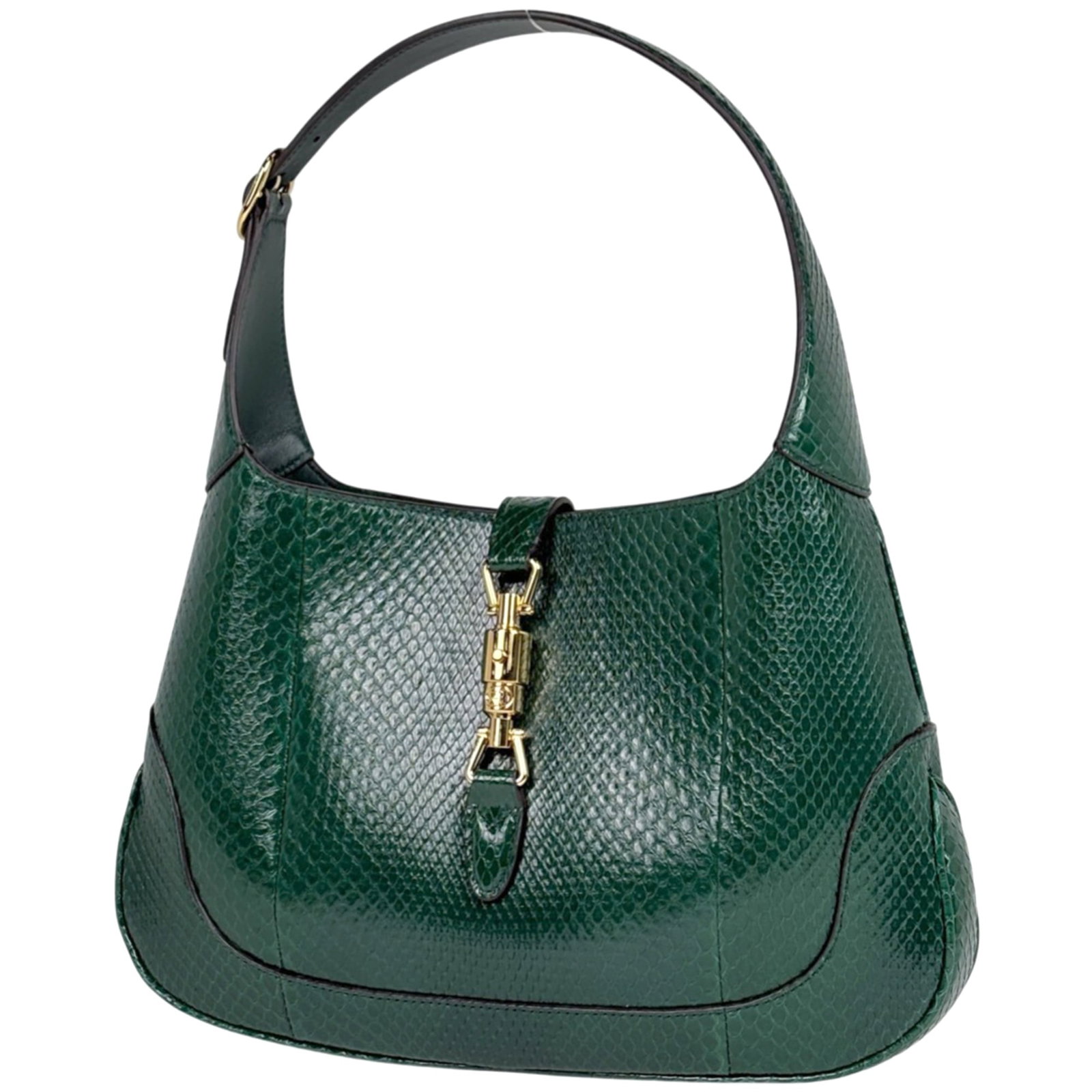 Bag Gucci Shoulder: Bag Gucci Shoulder A pre-owned Gucci shoulder bag in vibrant green, boasting the iconic Italian brand's signature style and craftsmanship. With its spacious interior and sleek design, this versatile