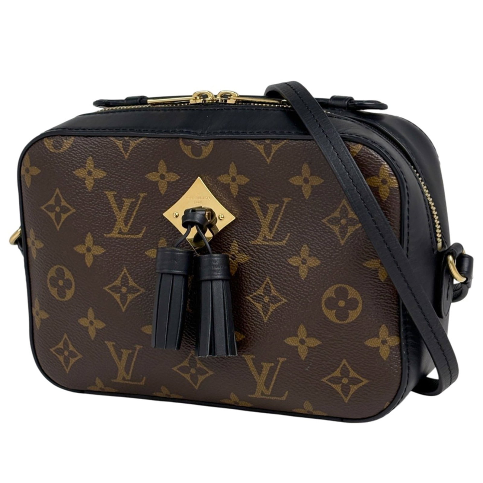 Louis Vuitton Monogram Shoulder Bag: Louis Vuitton Monogram Shoulder Bag A timeless piece from the iconic Louis Vuitton brand, this Monogram Shoulder Bag boasts the unmistakable signature pattern and sleek design that exudes luxury.