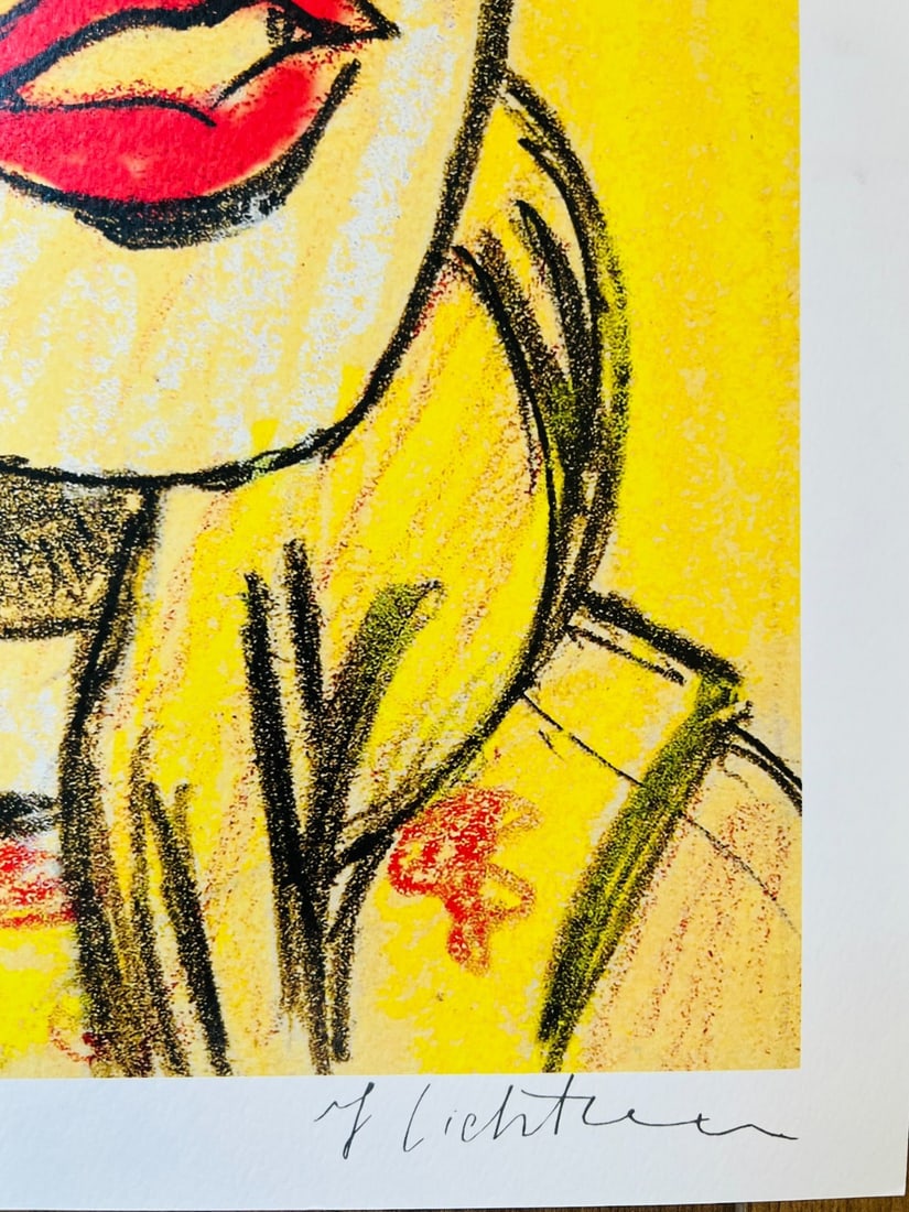 Numbered Roy Lichtenstein Lithograph - 6