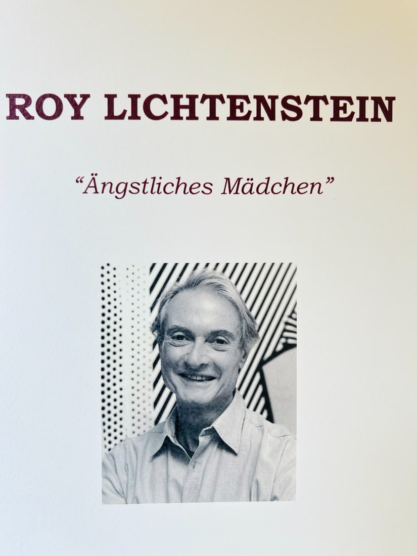 Numbered Roy Lichtenstein Lithograph - 9