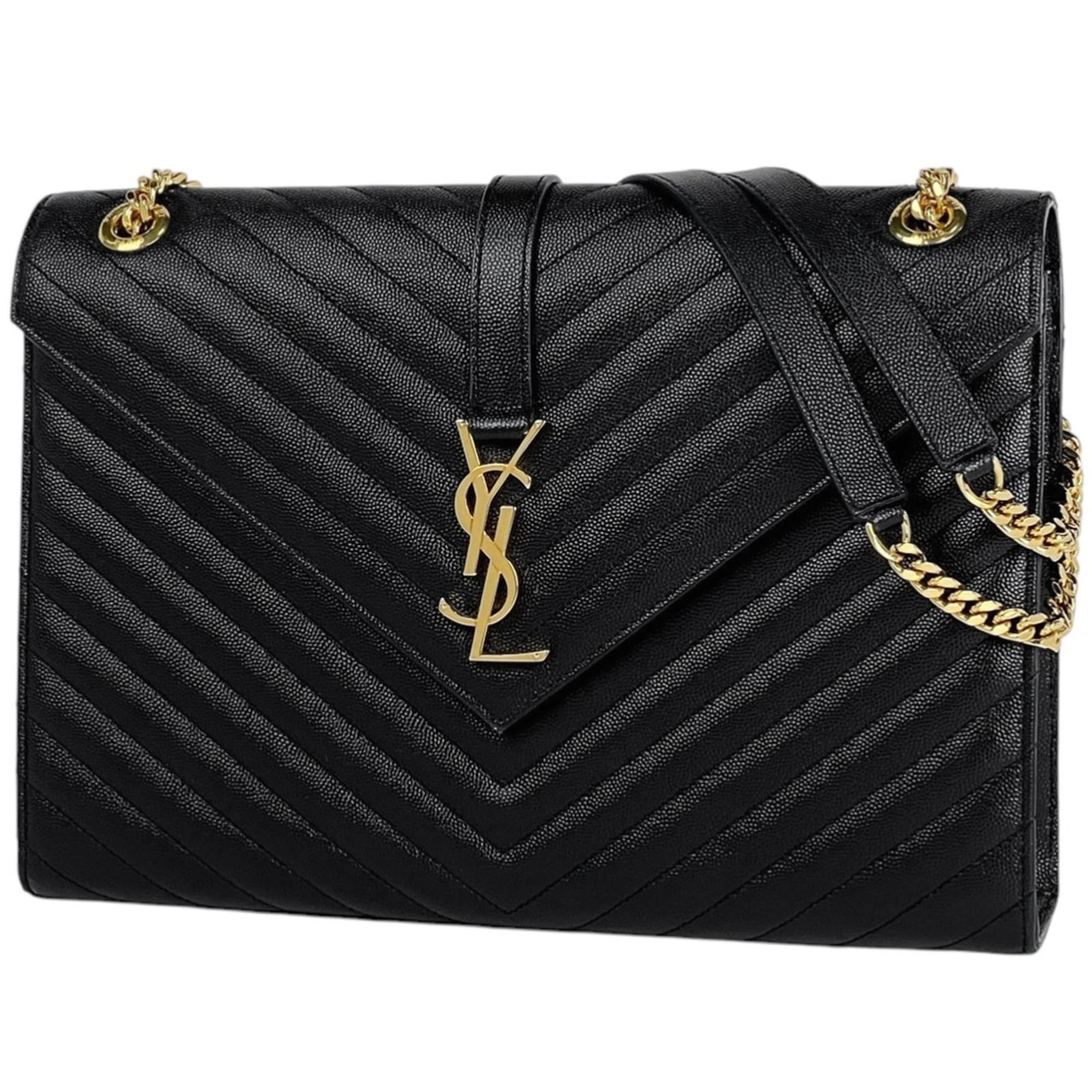 Leather Yves Saint Laurent Shoulder Bag (1 of 8)