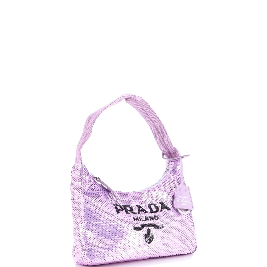 Mini Prada Re-Edition 2000 Hobo Sequins - 2