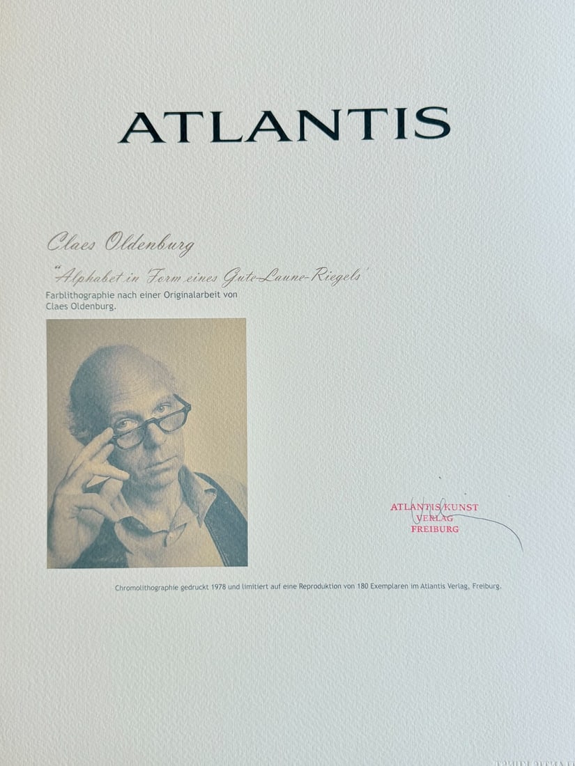 Lithograph Claes Oldenburg - 7