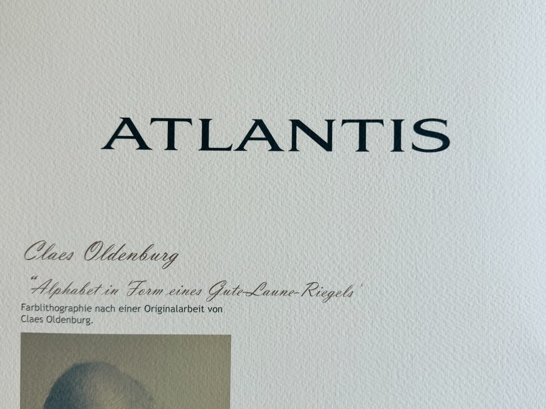 Lithograph Claes Oldenburg - 8