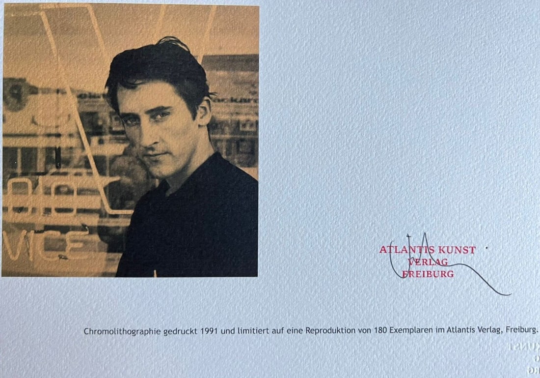 Ed Ruscha Lithograph #Op - 11