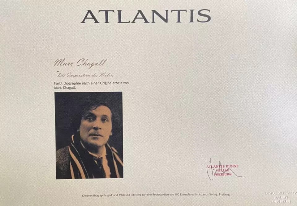 Lithograph Marc Chagall - 10