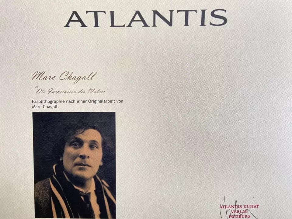 Lithograph Marc Chagall - 11