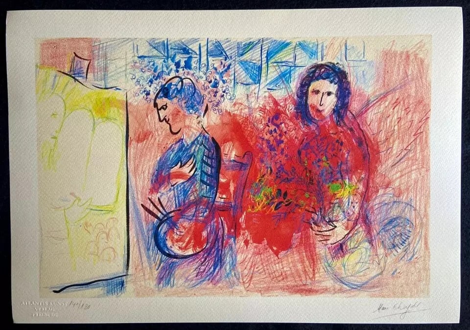 Lithograph Marc Chagall - 2