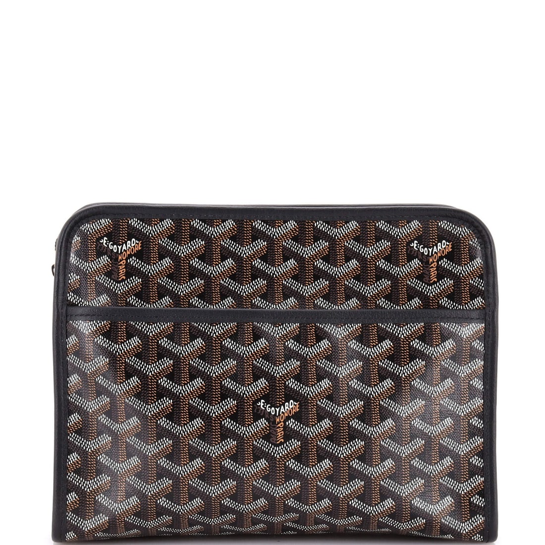 Goyard Jouvence Toiletry Pouch - Coated Canvas MM: Goyard Jouvence Toiletry Pouch - Coated Canvas MM The Goyard Jouvence Toiletry Pouch is a stylish and functional accessory that combines classic French elegance with modern convenience. Made from high