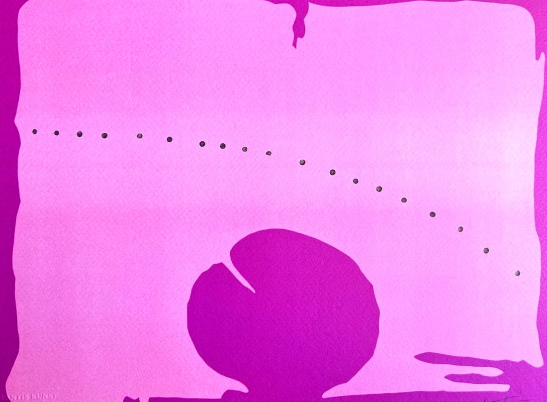 Lithograph Lucio Fontana - 3