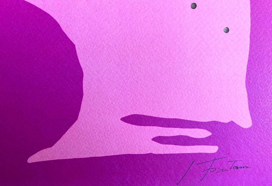 Lithograph Lucio Fontana - 6