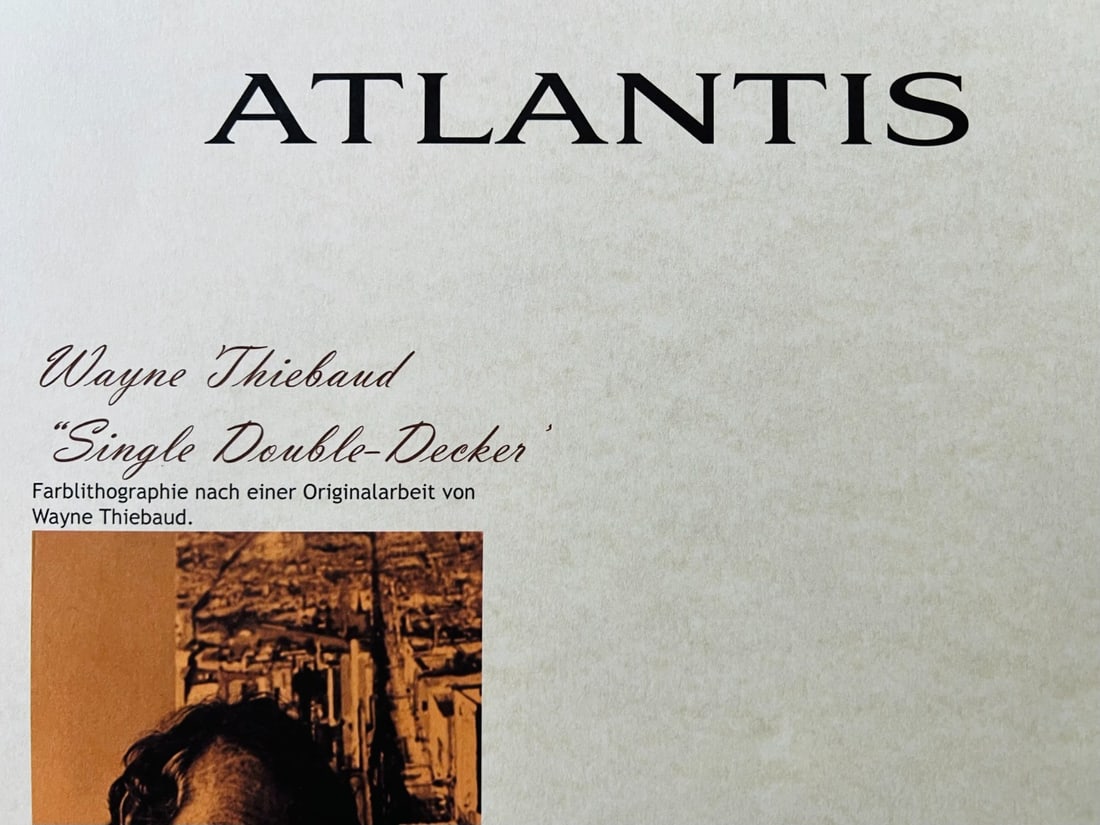 Lithograph Wayne Thiebaud - 10