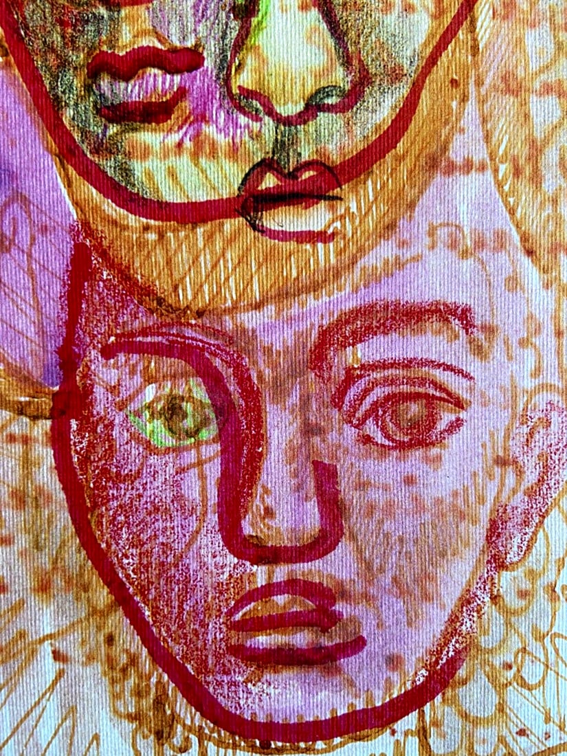 Numbered Frida Kahlo Lithograph - 5